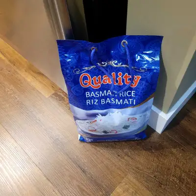 Basmati Rice. Moving from pet and smoke free home, View more