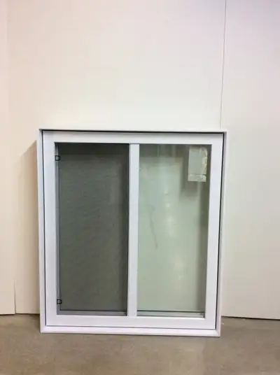 10394CP Fenêtre Coulissante PVC Blanc 2 sect 1 ouvr 40 x 45 1/2, View more