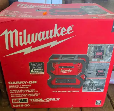 Milwaukee M18 CARRY-ON 3600W/1800W (, View more