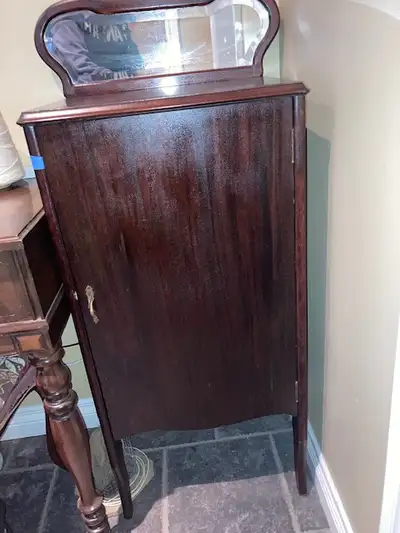 Antique Music Cabinet, View more