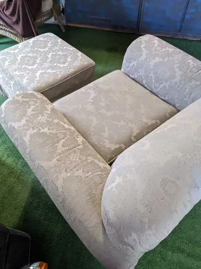 CHAIR AND OTTOMAN, View more