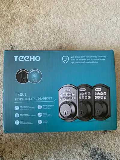 Brand new Electronic Door Lock with automatic locking system works by two AA batteries. Please text...