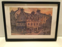 Vintage Framed Glasgow Print