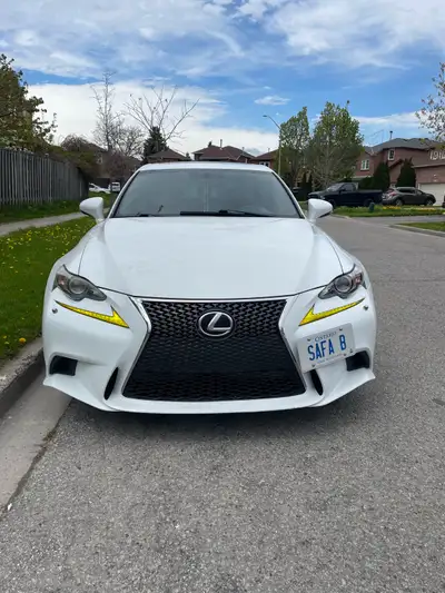2014 Lexus IS250 F Sport AWD White on Red interior 232k Runs and drives good New battery, new tires,...