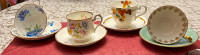 4 Tea Cups & Saucers