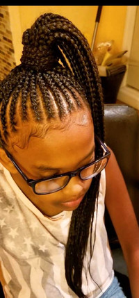 Tresse et coiffure africaine Tissage  Enfants SANS RENDEZ-VOUS