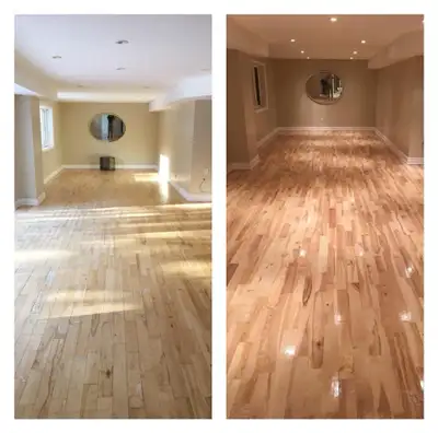 PROFESSIONAL Hardwood floor refinishing , View more