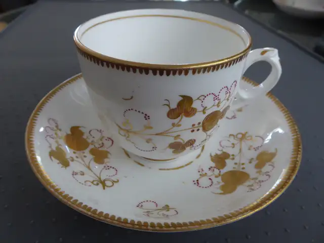 Fine Bone China teacups with saucers