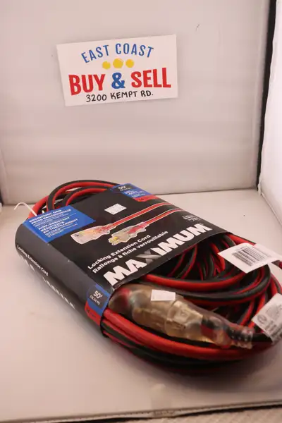 MAXIMUM Locking Extension Cord , 50', 15,24m (#41670-2), View more