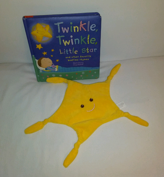 Twinkle Twinkle Little Star SET: Book & STAR Security Blanket in Toys & Games in Truro