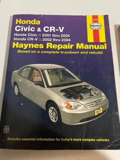Haynes auto repair manuals