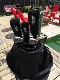 Sac et Bâtons de Golf pour femme droitière