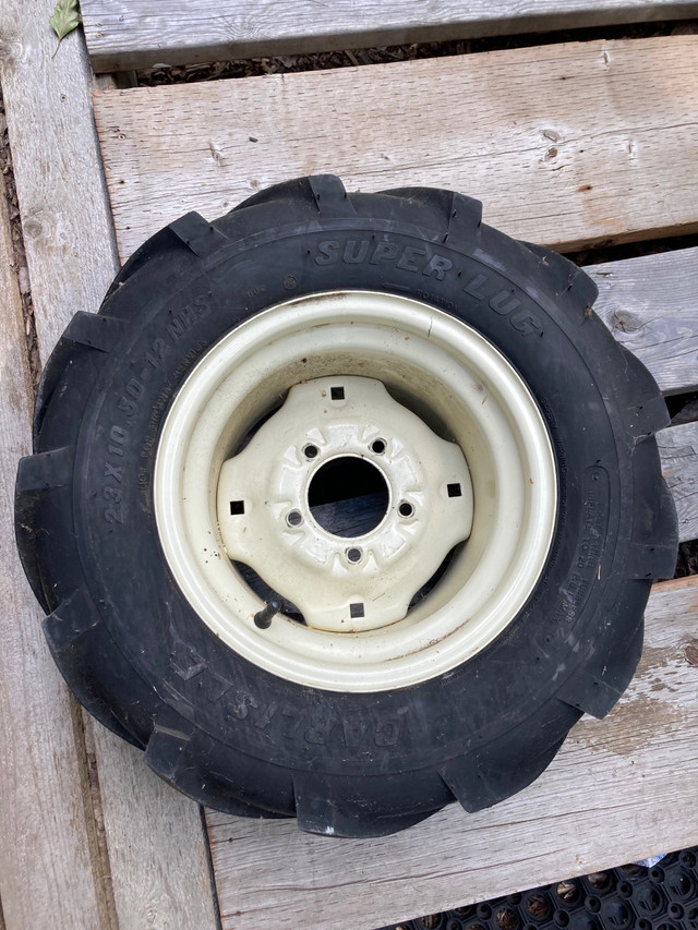 2 Carlisle Super Lug 23x10.5x12 on 5 bolt rims ATV Parts, Trailers