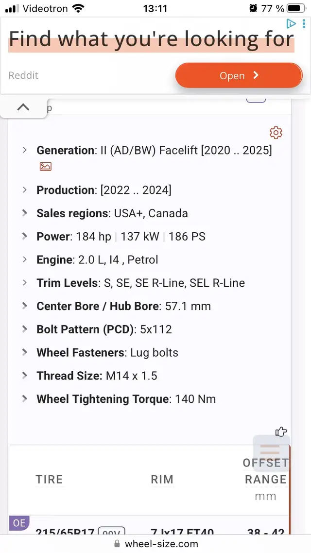 Pneus d'hiver 16" sur jantes VW 5x112 in Tires & Rims in Lévis - Image 10