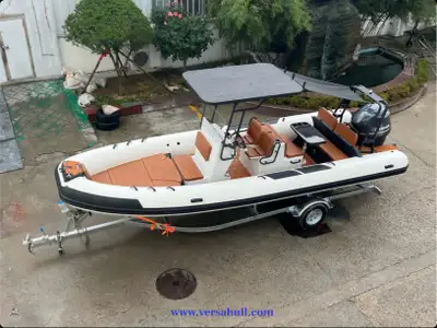 Versa 760: Premium 7.6m Hypalon Aluminum RHIB – Compact Luxury Meets Offshore Capability built and p...