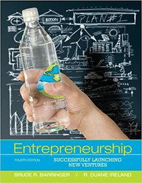 Entrepreneurship - Successfully launching new ventures