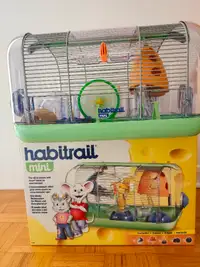 Cage et accesssoires pour souris de marque Habitrail