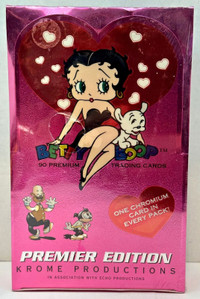 1995 Factory Sealed Betty Boop Premier Series 1 Trading Card Box