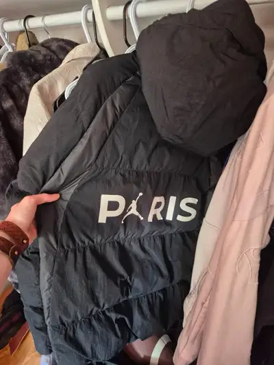 Nike PSG Jordan pairs winter coat size s loose fit, View more