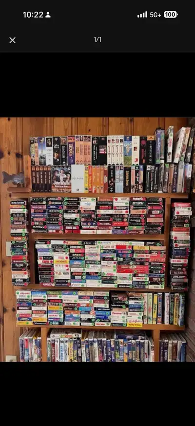 VHS tapes Wanted, View more