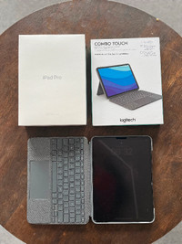 iPad Pro 2018 256gb with Logitech Smart Folio keyboard