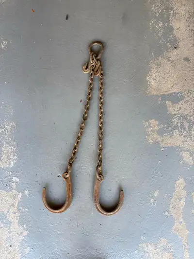 Heavy Duty Steel Lifting Hooks with Chain, View more