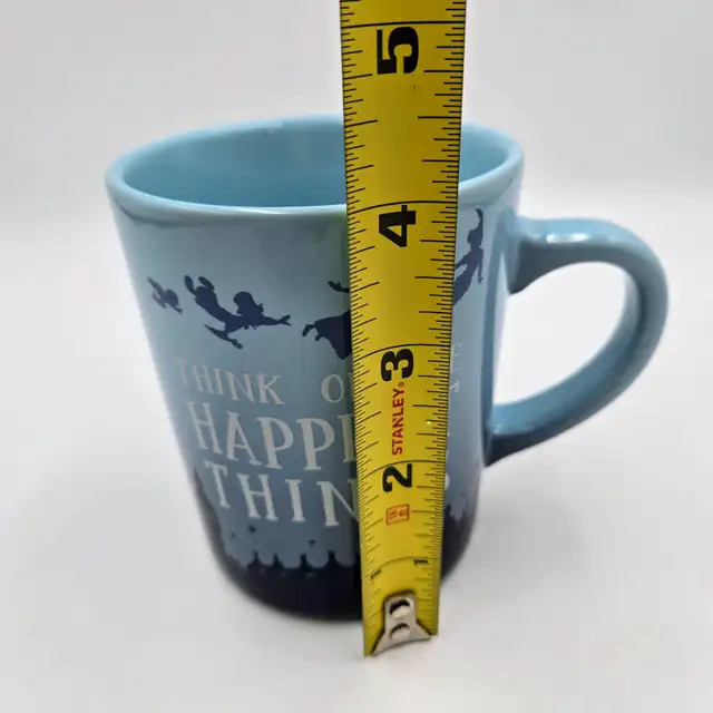 Disney Parks Peter Pan Think Of The Happiest Things Mug Cup Blue in Kitchen & Dining Wares in Strathcona County - Image 9