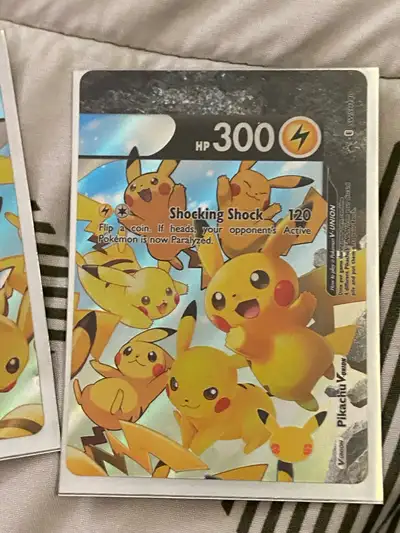Pikachu V-Union Pokemon Card, View more
