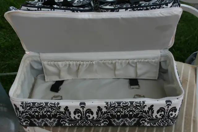 MURVAL Vintage Travel Bag 'n Shoe Bag in One! Ladies 17 x 7 x 463611958870017122