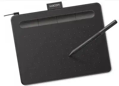 Wacom intuos Small Graphics Drawing Tablet. Includes pen, 4 Customizable ExpressKeys Compatible with...