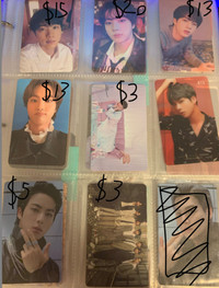 BTS Photocards and albums for sale