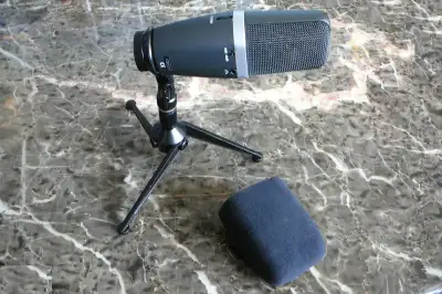 USB Microphone Apex 555, Apex555, with foam screen, mic stand, View more