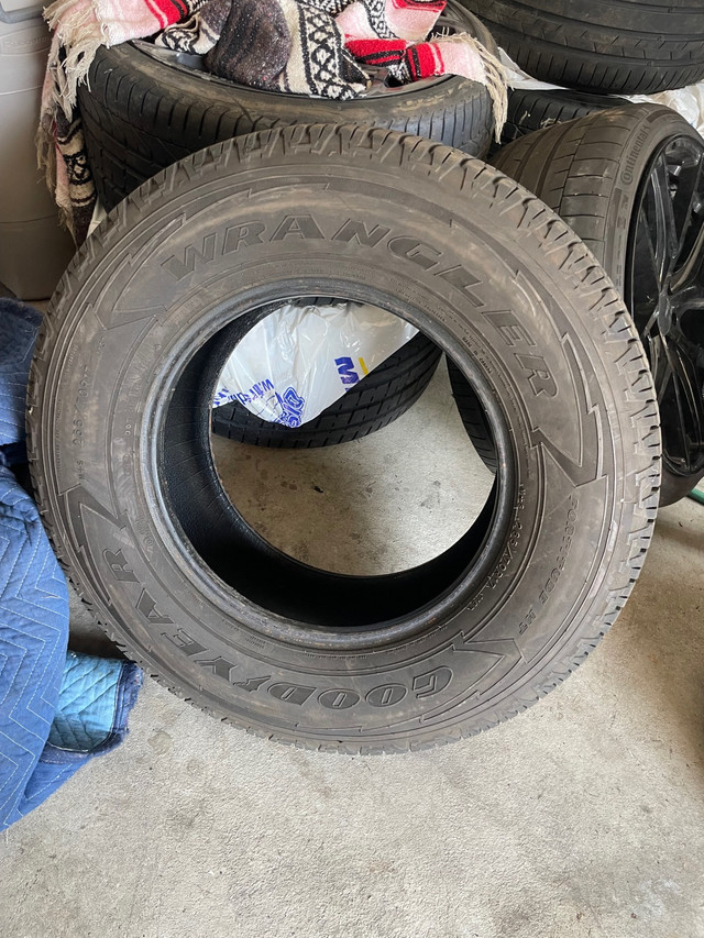 Single 265-70-17 Goodyear wrangler tire | Tires & Rims | Markham / York  Region | Kijiji