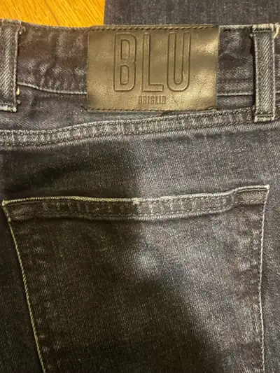 Briglia BLU jeans W32xL31 - made in Italy- slim fit, View more