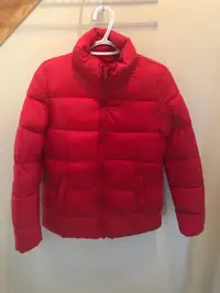 New Womens Puff Jacket - Red. Sz Small