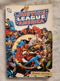 Justice League of America - Hereby elects - DC Comic Book
