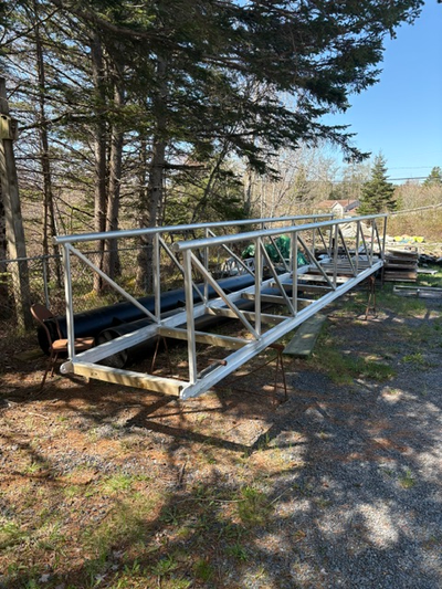 Aluminum Gangway 24 ft. 6061-T6 Marine Grade Aluminum Ready for the decking of your choice Glen Have...