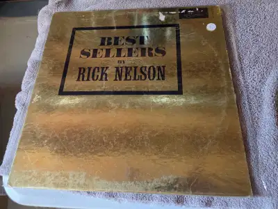 Rick Nelson- Best Sellers By Cover - Very Good Vinyl - Very Good Asking $5 CAD Actor turned Pop sing...