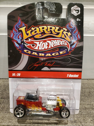 1:64 Diecast Hot Wheels Larry's Garage T-Bucket 14/20 Real Rider, View more