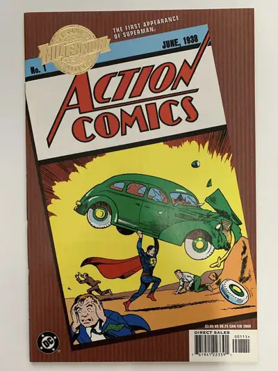 Action Comics #1 - Millennium Reprint VERY RARE, View more