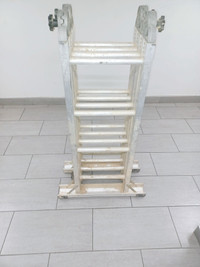 16 foot aluminum industrial ladder