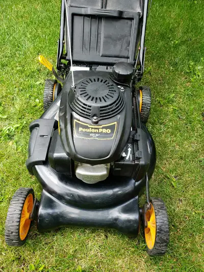 Poulan Pro self propelled lawn mower, View more