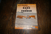 Allis Chalmers Rake and Tedder Sales Brochure