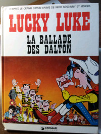 LUCKY LUKE LA BALLADE DES DALTON  D'APRÈS LE DESSIN ANIMÉ 