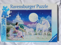 Super 200 Ravensburger Puzzle "Princesse des licornes"