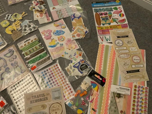 Card making, scrapbook, ribbon stickers all for $25 in Hobbies & Crafts in Bedford - Image 4