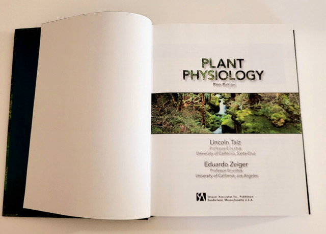 VENTE RAPIDE - NEW Plants Physiology 5th Edition dans Manuels  à Ville de Montréal - Image 3