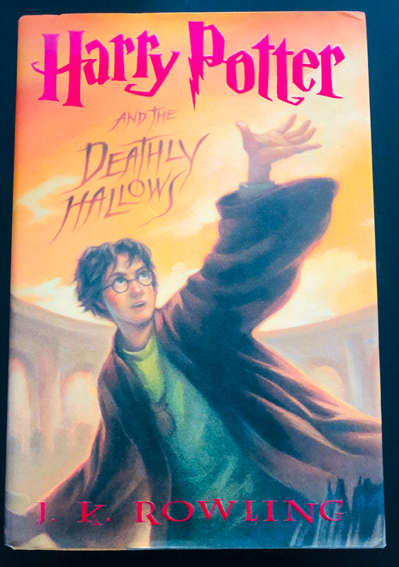 Hardcover Harry Potter and The Deathly Hallows byJ.K. Rowling in Fiction in City of Toronto