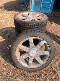 Gm 6 bolt rims and tires (Escalade)