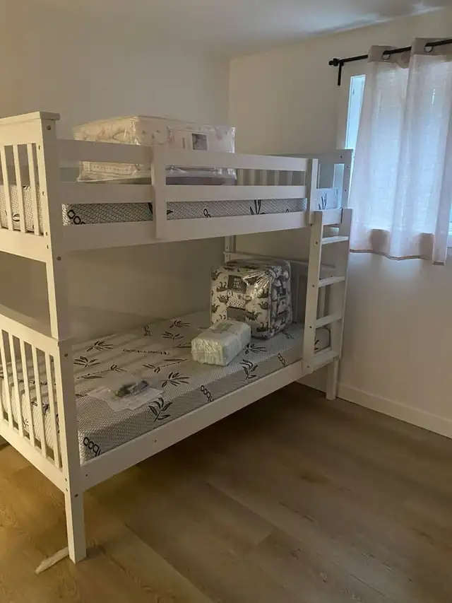 Twin Over Twin Bunk Bed | Kids Bunk Bed | Twin Bunk Beds | Beds in Beds & Mattresses in Kitchener / Waterloo - Image 2